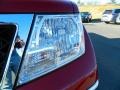 2011 Red Brick Nissan Frontier SV Crew Cab 4x4  photo #9