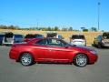 2012 Deep Cherry Red Crystal Pearl Coat Chrysler 200 Limited Hard Top Convertible  photo #3
