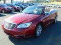 2012 Deep Cherry Red Crystal Pearl Coat Chrysler 200 Limited Hard Top Convertible  photo #8