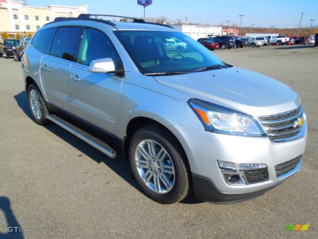 Silver Ice Metallic 2013 Chevrolet Traverse LT Exterior Photo #74096112