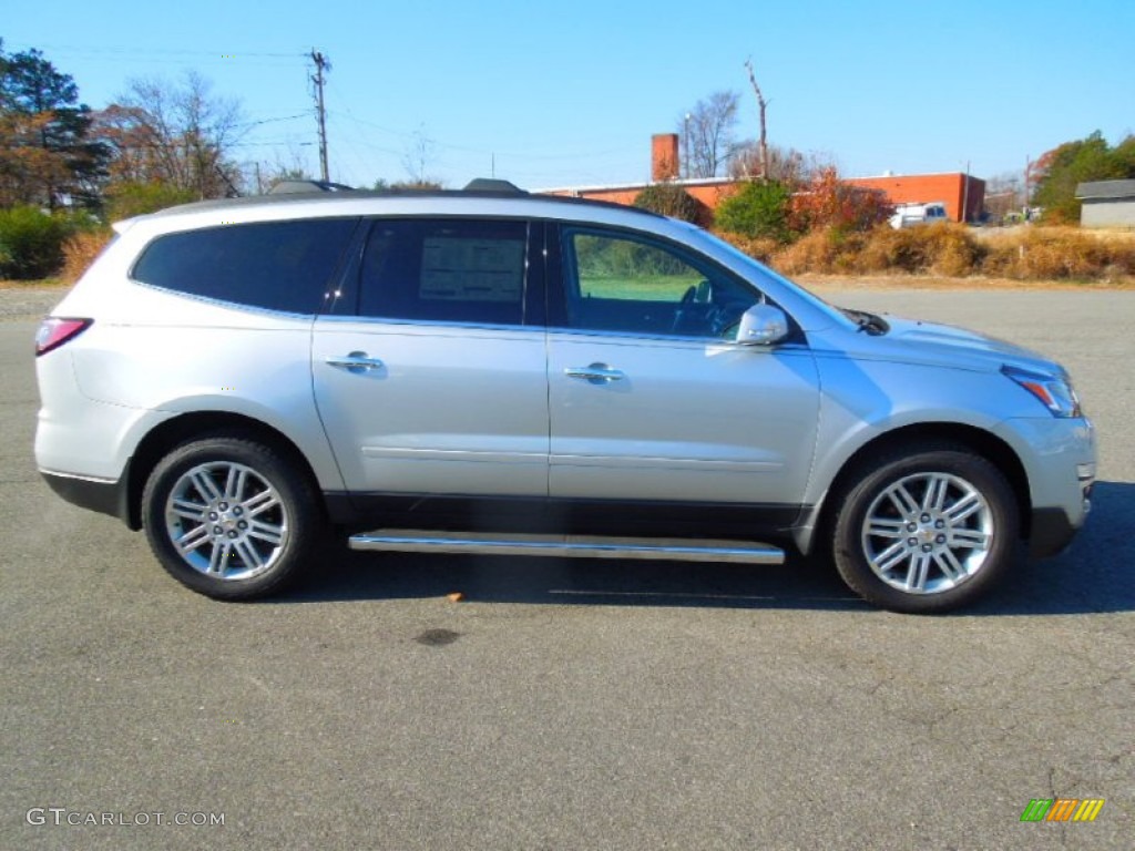Silver Ice Metallic 2013 Chevrolet Traverse LT Exterior Photo #74096242