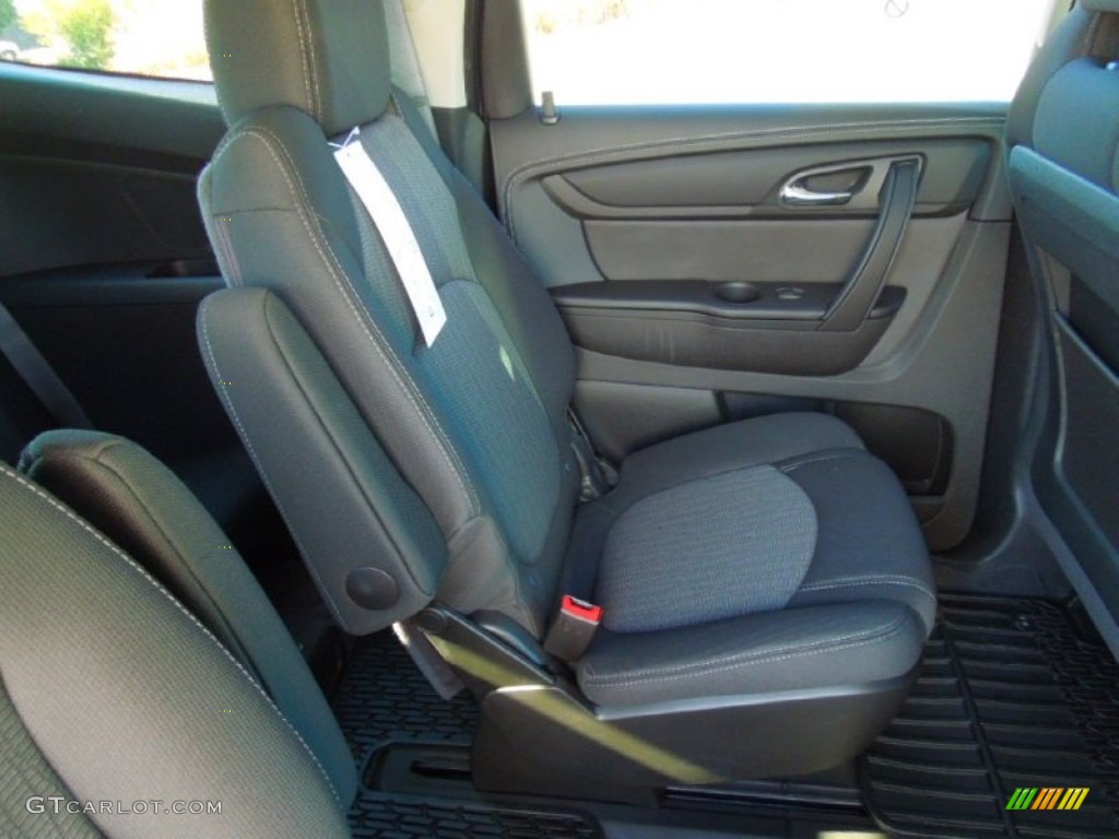 Ebony Interior 2013 Chevrolet Traverse LT Photo #74096599
