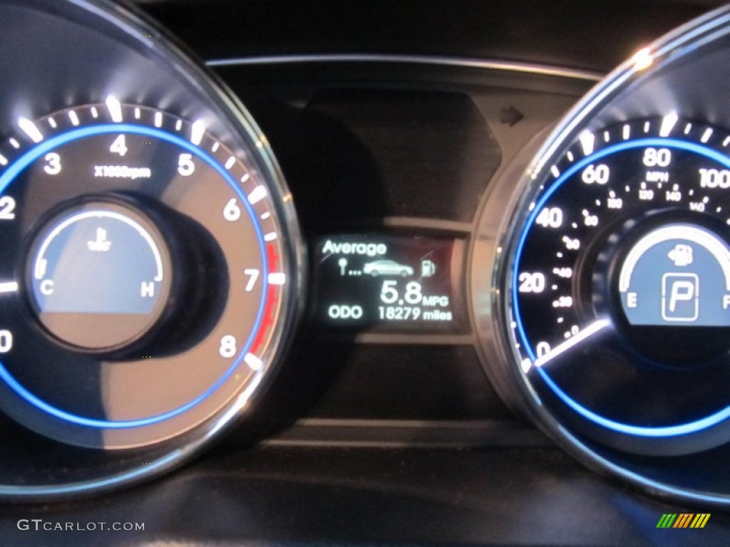 2011 Sonata Limited 2.0T - Shimmering White / Camel photo #15