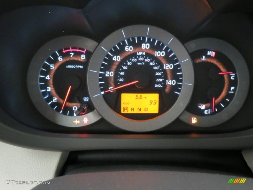 2012 Toyota RAV4 V6 Limited Gauges Photo #74097215