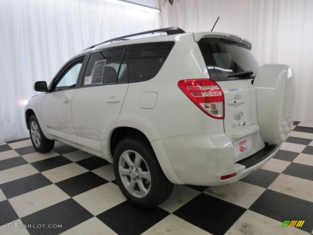 2012 RAV4 V6 Limited - Blizzard White Pearl / Sand Beige photo #20