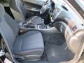 Carbon Black 2011 Subaru Impreza WRX Sedan Interior Color