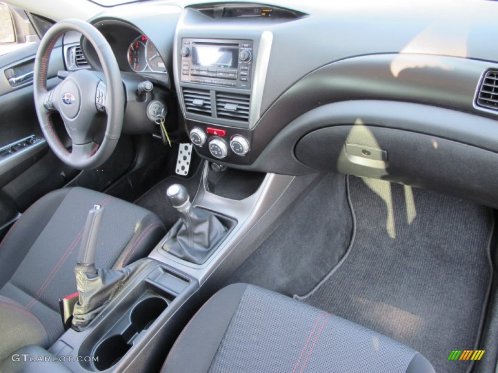 2011 Subaru Impreza WRX Sedan Carbon Black Dashboard Photo #74098117