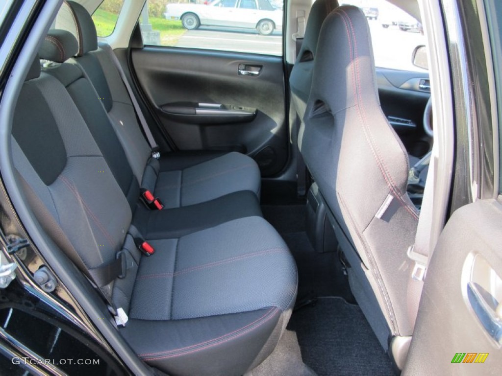 2011 Subaru Impreza WRX Sedan Rear Seat Photo #74098147