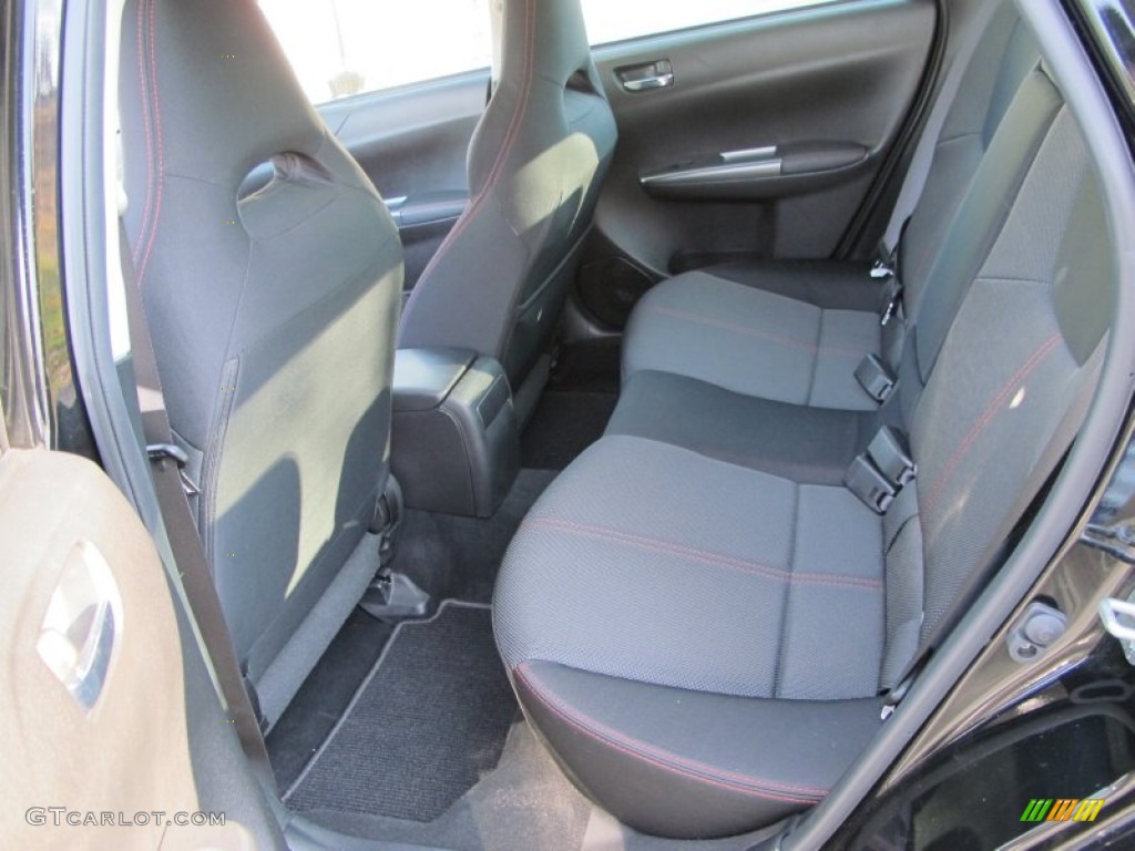 2011 Subaru Impreza WRX Sedan Rear Seat Photo #74098204