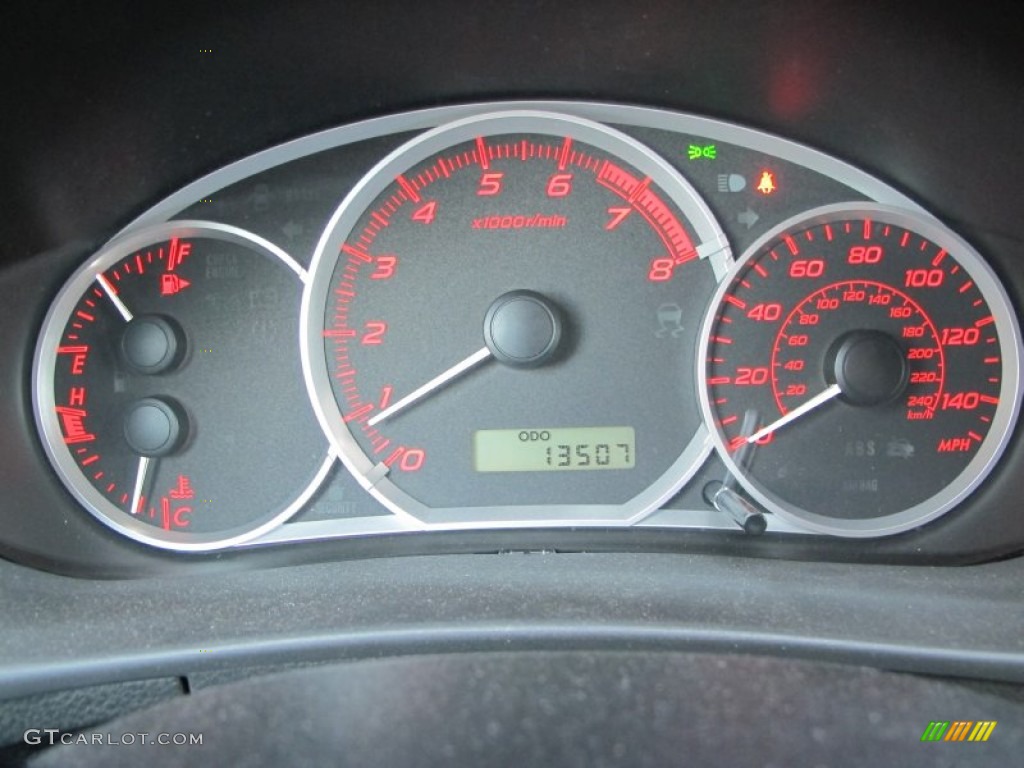 2011 Subaru Impreza WRX Sedan Gauges Photo #74098378