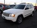 2008 Stone White Jeep Grand Cherokee Laredo 4x4  photo #8