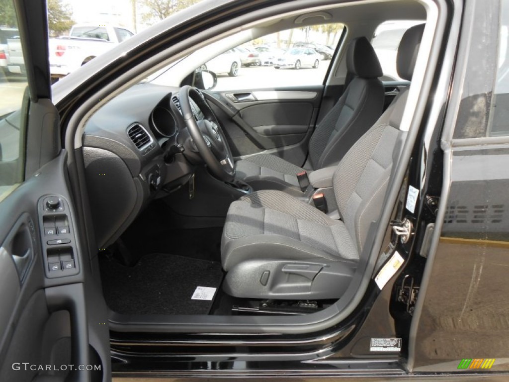 2013 Golf 4 Door TDI - Black / Titan Black photo #14