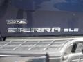 2008 Midnight Blue Metallic GMC Sierra 1500 SLE Crew Cab 4x4  photo #28