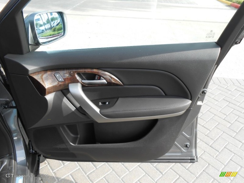 2013 MDX SH-AWD Technology - Graphite Luster Metallic / Ebony photo #12