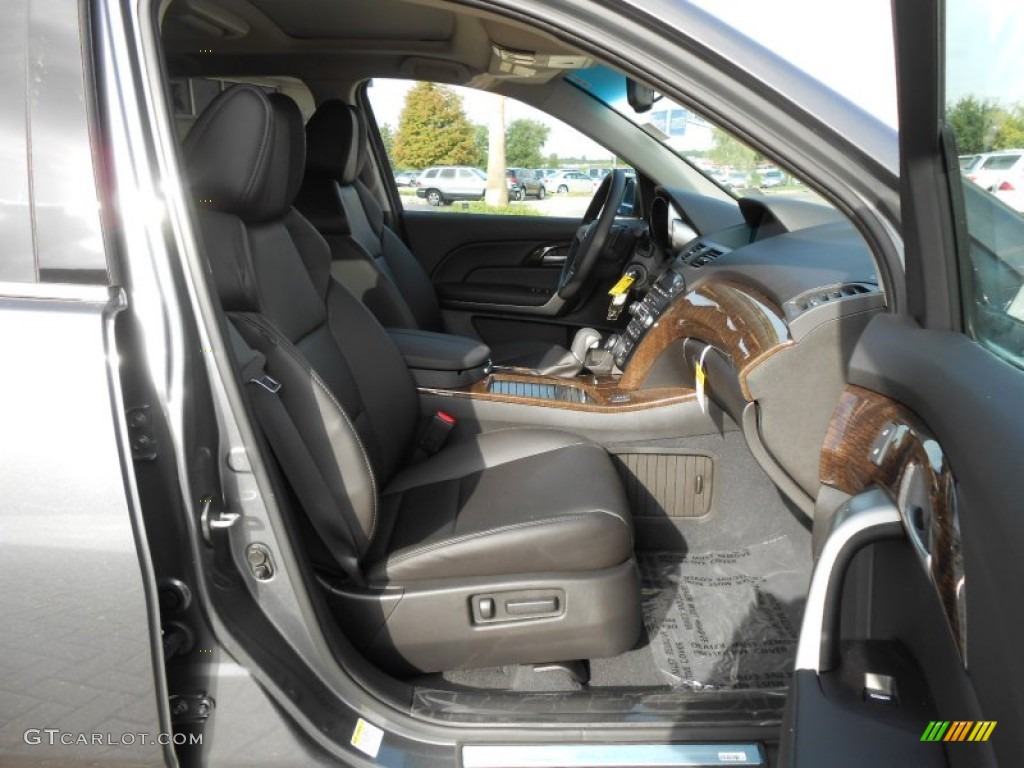 2013 MDX SH-AWD Technology - Graphite Luster Metallic / Ebony photo #13