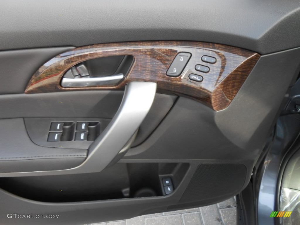 2013 MDX SH-AWD Technology - Graphite Luster Metallic / Ebony photo #23
