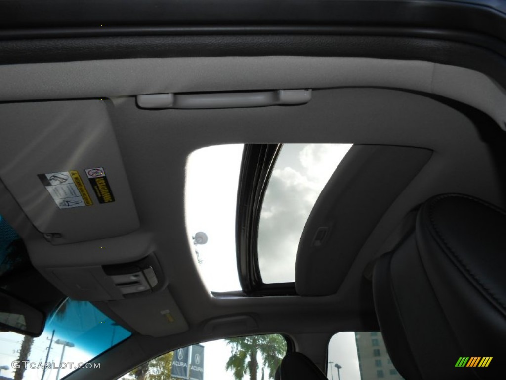 2013 MDX SH-AWD Technology - Graphite Luster Metallic / Ebony photo #24