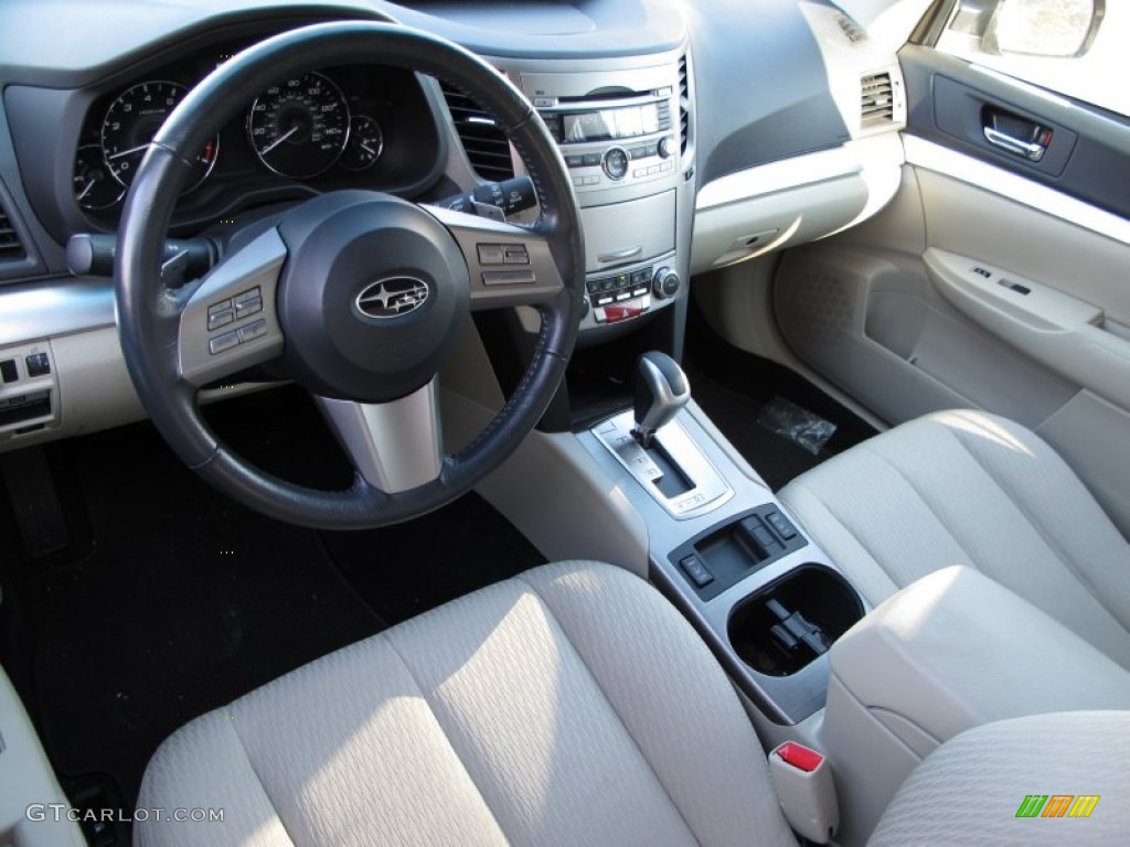 2011 Outback 2.5i Premium Wagon - Crystal Black Silica / Off Black photo #10