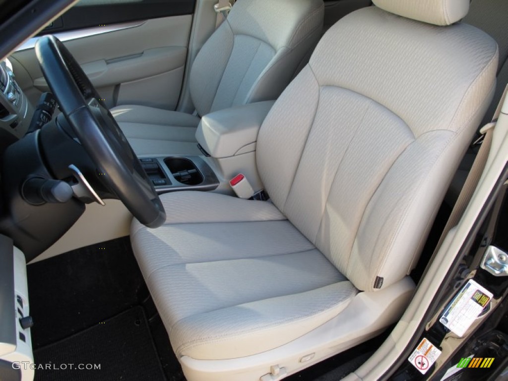 2011 Outback 2.5i Premium Wagon - Crystal Black Silica / Off Black photo #14