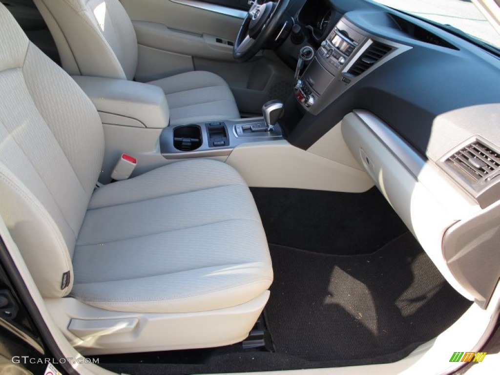 2011 Outback 2.5i Premium Wagon - Crystal Black Silica / Off Black photo #15
