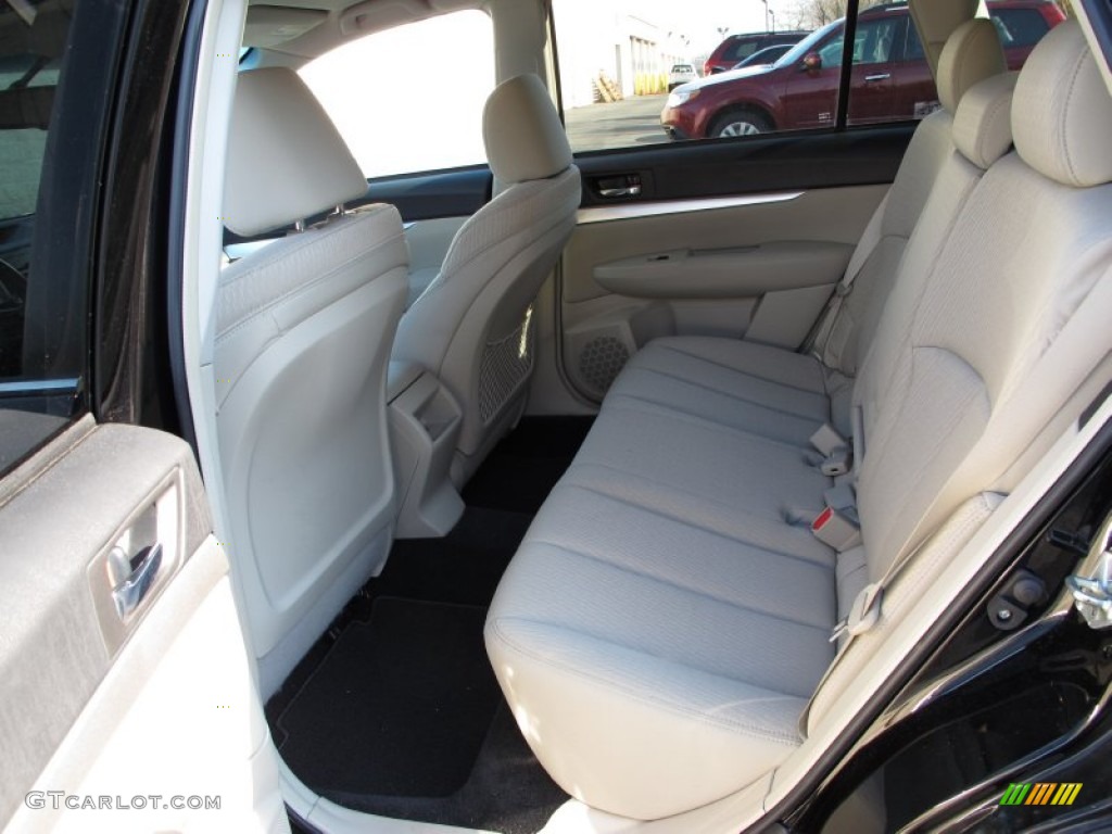 2011 Outback 2.5i Premium Wagon - Crystal Black Silica / Off Black photo #19