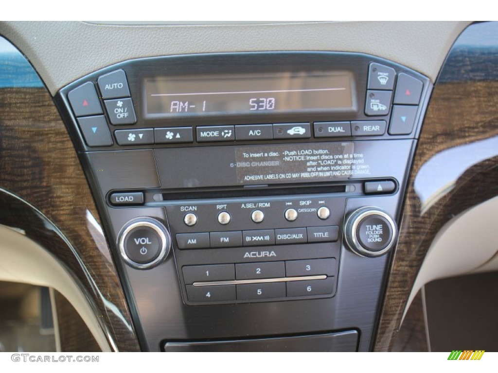 2013 MDX SH-AWD - Crystal Black Pearl / Parchment photo #24