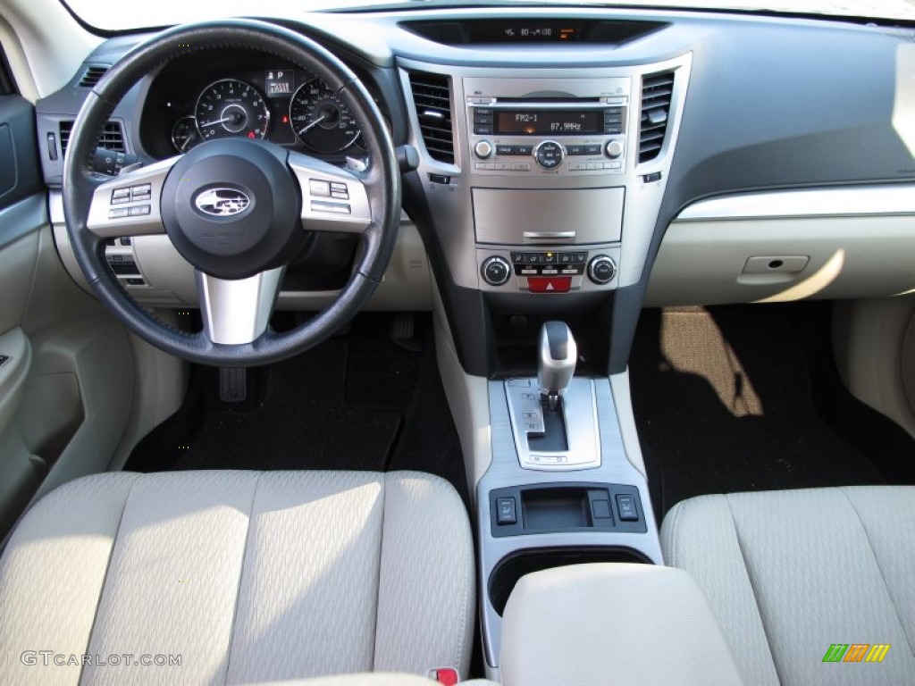 2011 Outback 2.5i Premium Wagon - Crystal Black Silica / Off Black photo #21