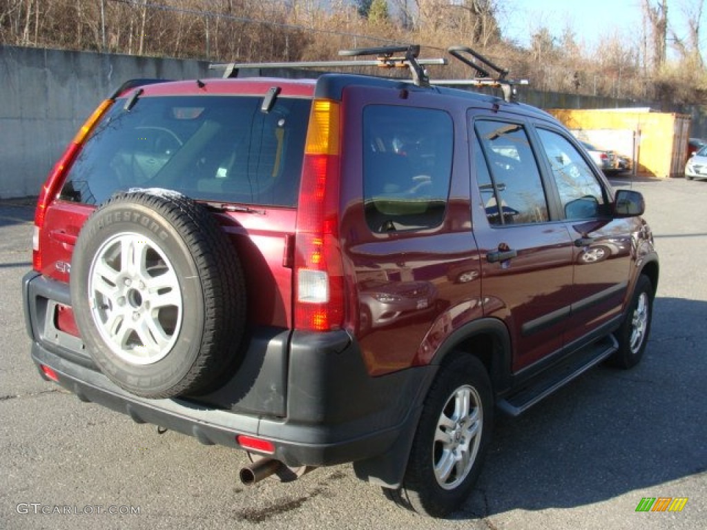 2003 CR-V EX 4WD - Chianti Red Pearl / Saddle photo #4