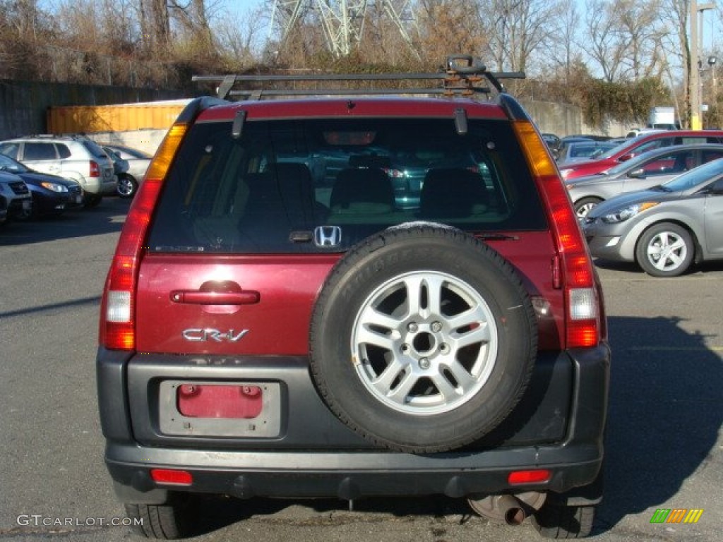 2003 CR-V EX 4WD - Chianti Red Pearl / Saddle photo #5