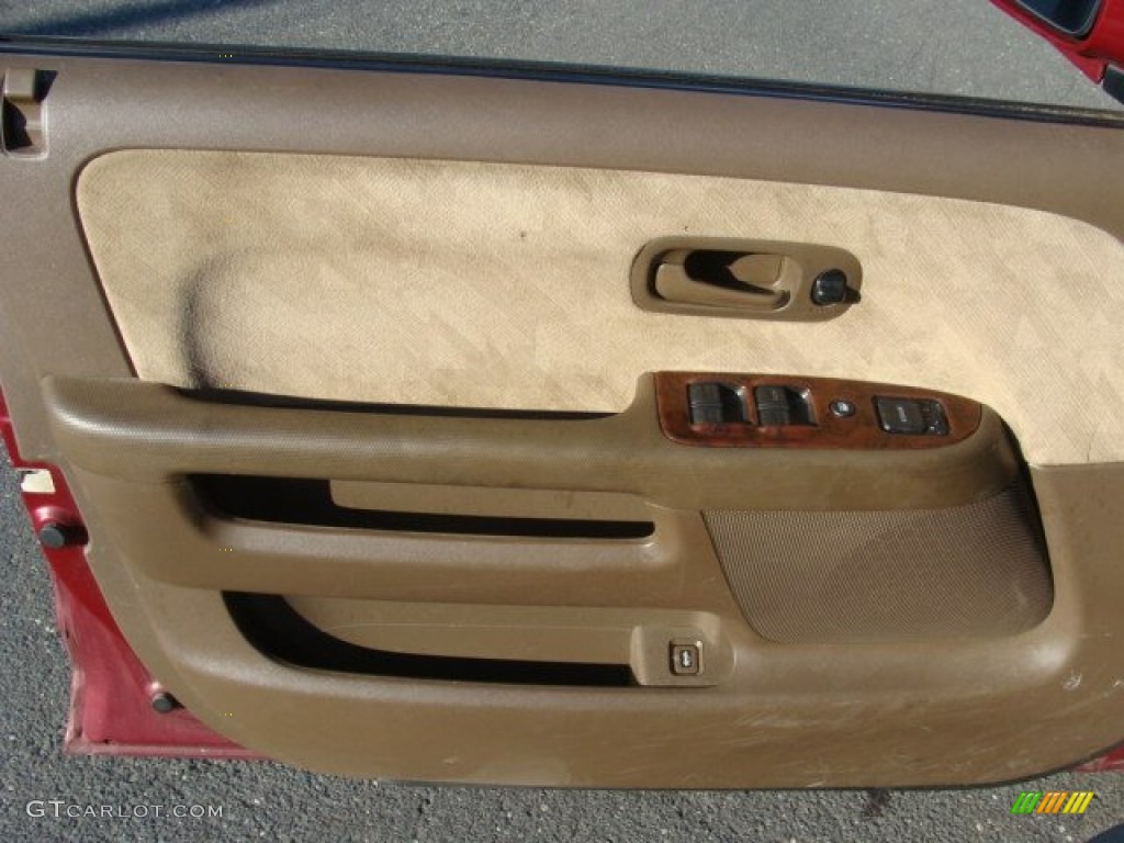 2003 CR-V EX 4WD - Chianti Red Pearl / Saddle photo #7