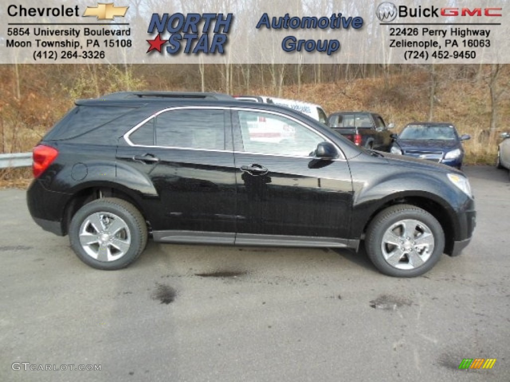 2013 Equinox LT AWD - Black / Jet Black photo #1