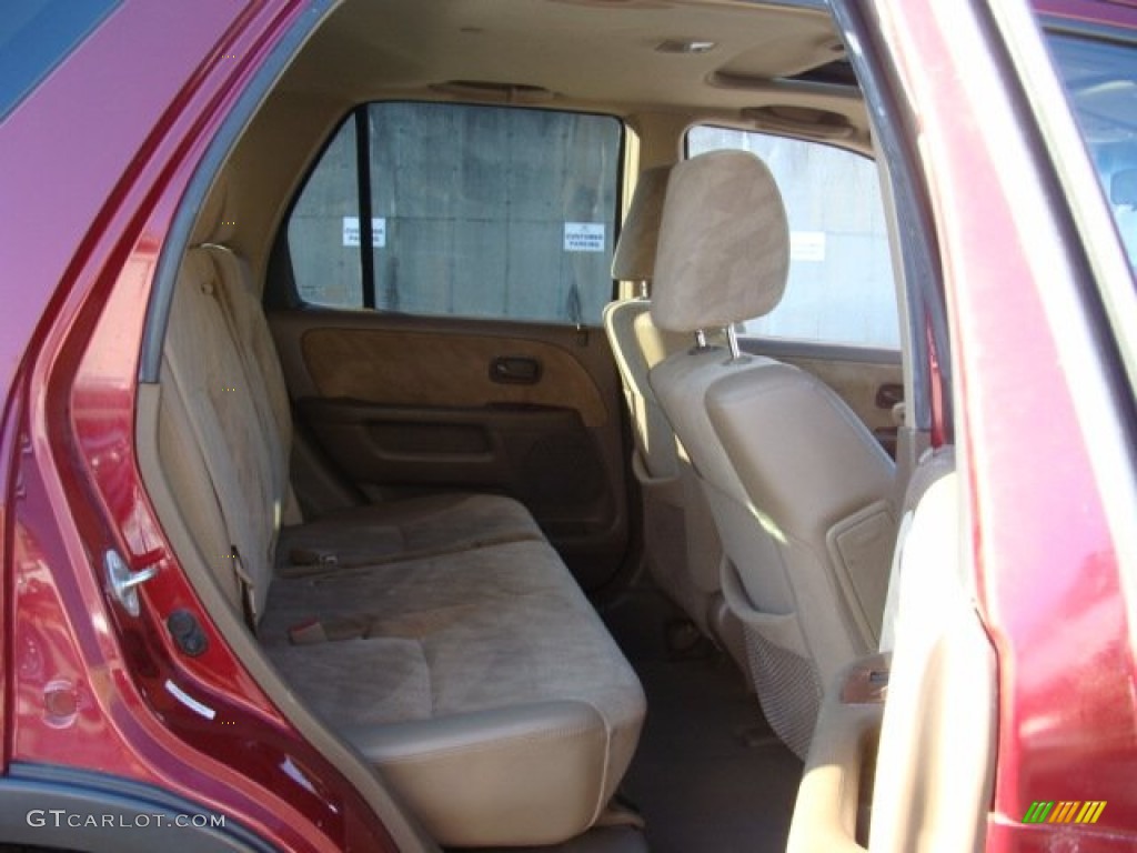 2003 CR-V EX 4WD - Chianti Red Pearl / Saddle photo #20