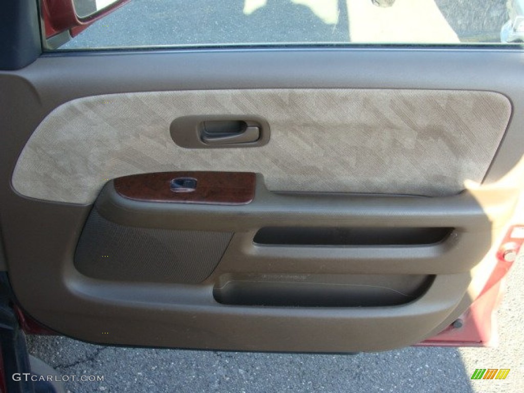 2003 CR-V EX 4WD - Chianti Red Pearl / Saddle photo #21