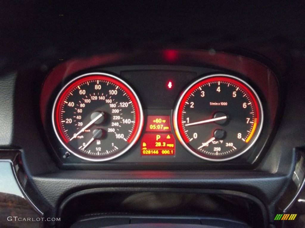 2011 BMW 3 Series 328i Coupe Gauges Photo #74102584
