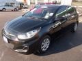 2012 Ultra Black Hyundai Accent GS 5 Door  photo #2