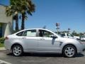 2008 Silver Frost Metallic Ford Focus SES Sedan  photo #2