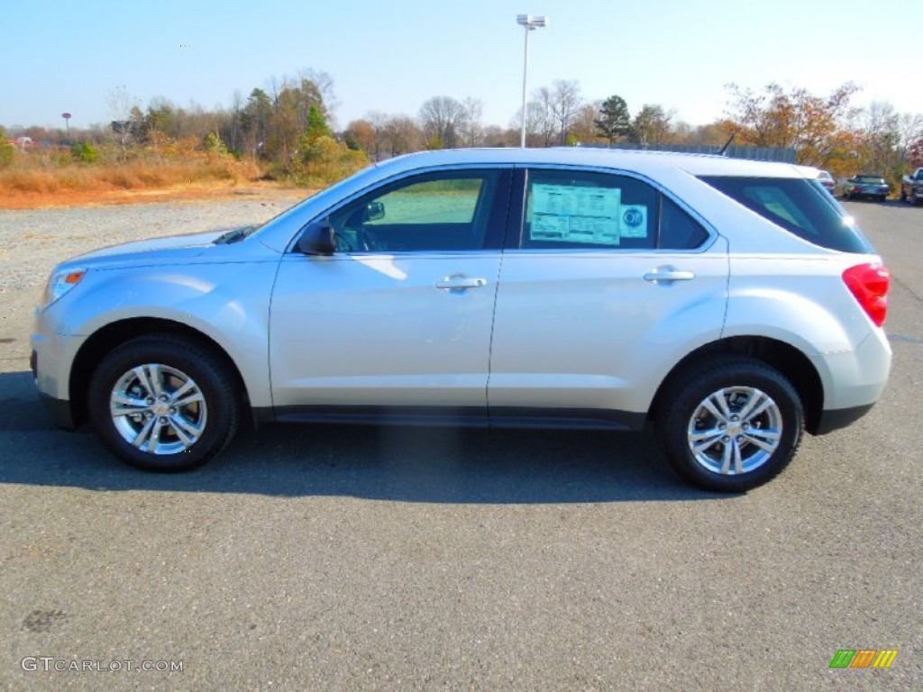 Silver Ice Metallic 2013 Chevrolet Equinox LS Exterior Photo #74103949