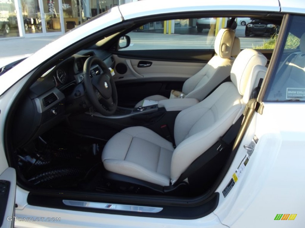 2013 3 Series 335i Convertible - Alpine White / Oyster photo #12