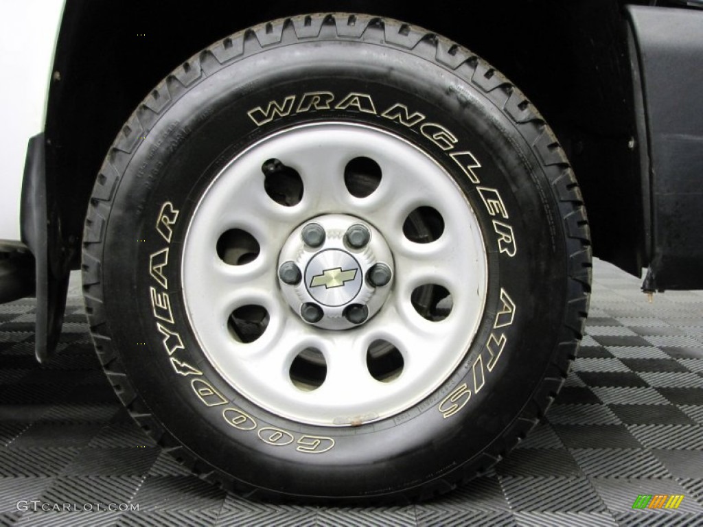 2007 Chevrolet Silverado 1500 Work Truck Crew Cab 4x4 Wheel Photo #74104465