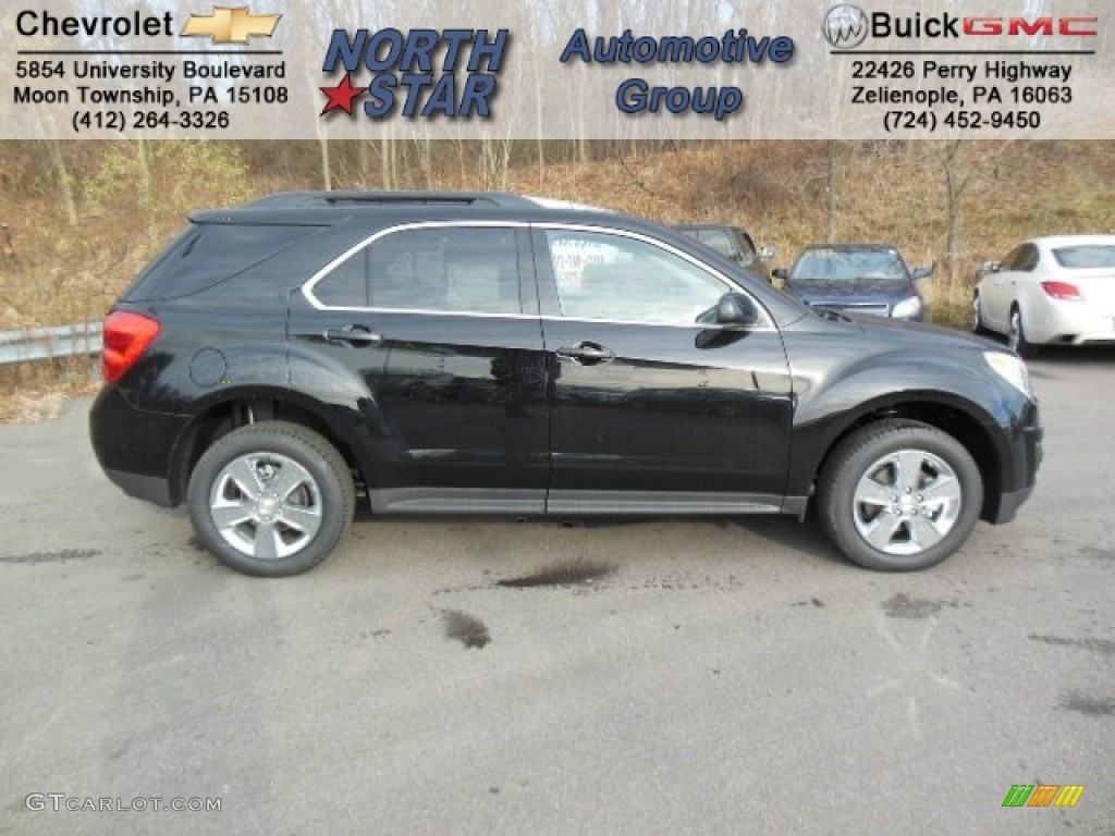 2013 Equinox LT AWD - Black / Jet Black photo #1