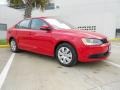 Tornado Red - Jetta SE Sedan Photo No. 1