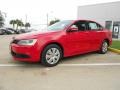 2013 Tornado Red Volkswagen Jetta SE Sedan  photo #3