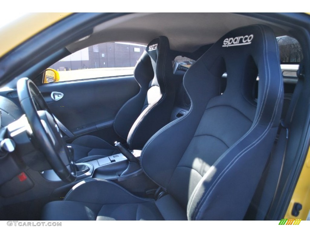 Carbon Interior 2005 Nissan 350Z Track Coupe Photo #74106637