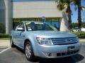 2008 Light Ice Blue Metallic Ford Taurus SEL  photo #1