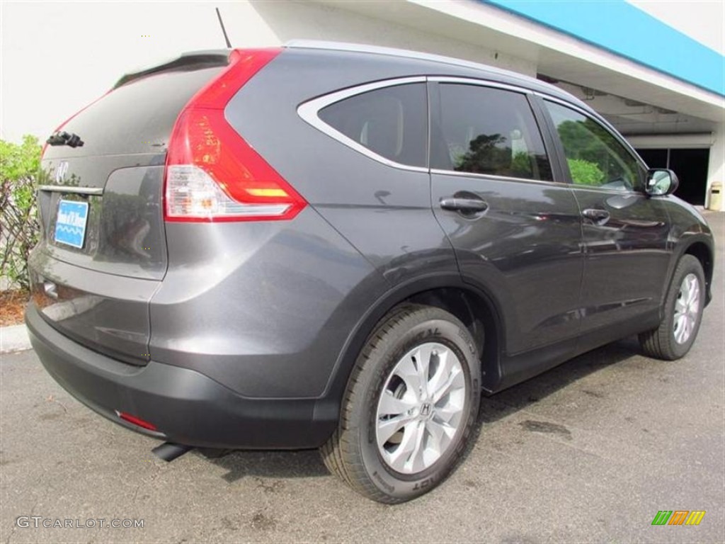 2013 CR-V EX-L - Polished Metal Metallic / Gray photo #3