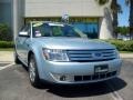 2008 Light Ice Blue Metallic Ford Taurus SEL  photo #9