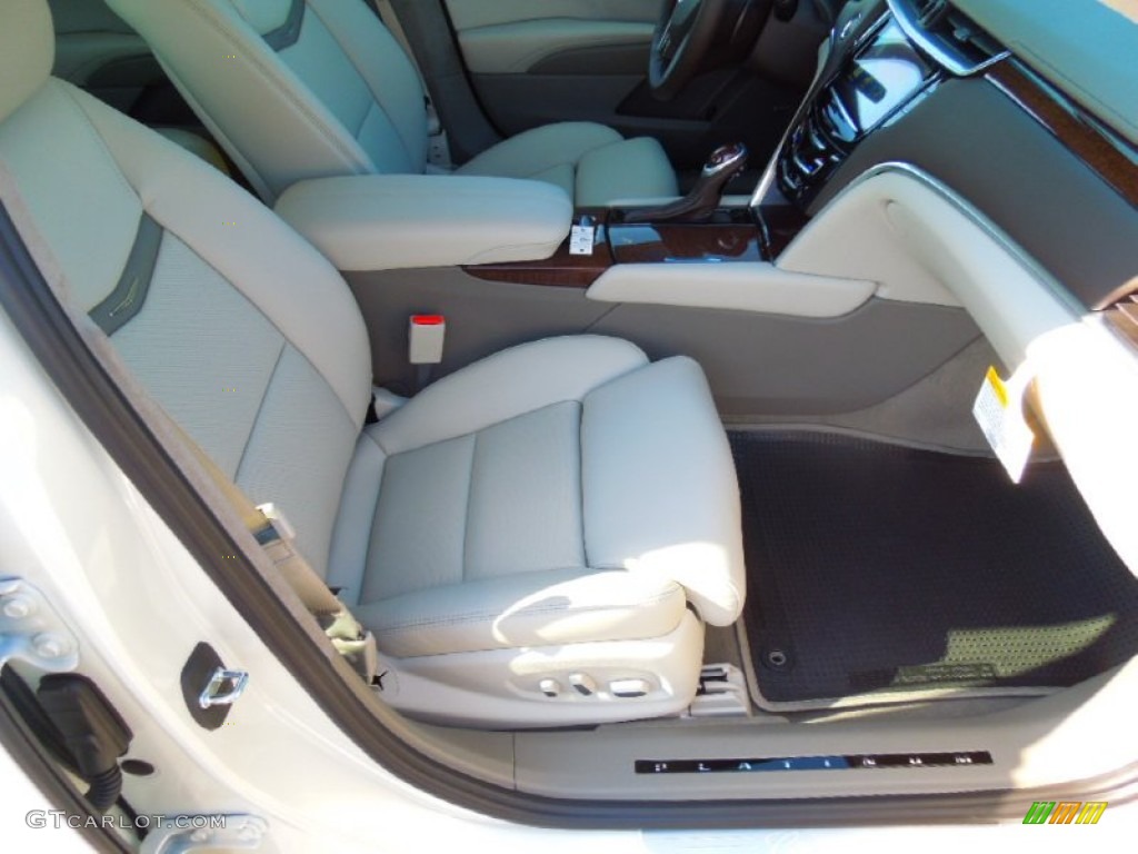 Very Light Platinum/Dark Urban/Cocoa Opus Full Leather Interior 2013 Cadillac XTS Platinum FWD Photo #74107585