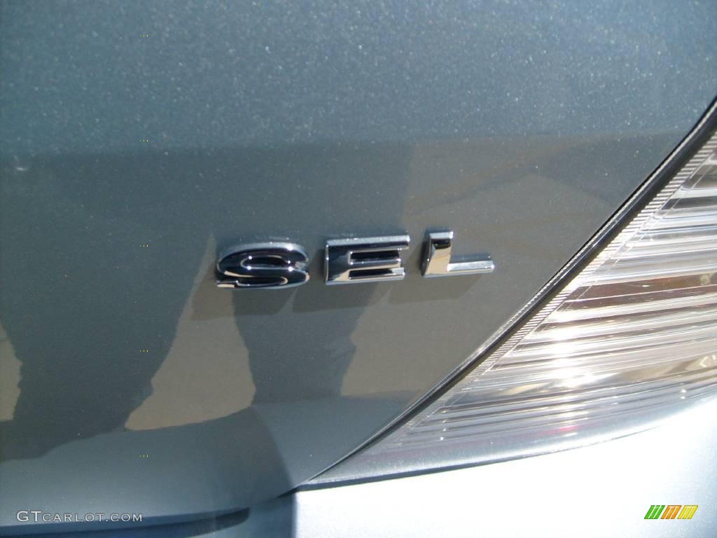 2008 Taurus SEL - Light Ice Blue Metallic / Camel photo #11