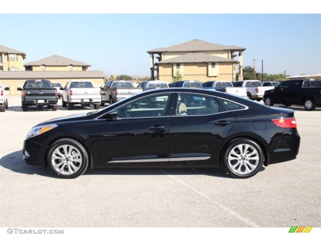 Black Onyx Pearl 2013 Hyundai Azera Standard Azera Model Exterior Photo #74107813