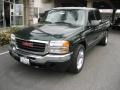 2006 Polo Green Metallic GMC Sierra 1500 SL Crew Cab  photo #3